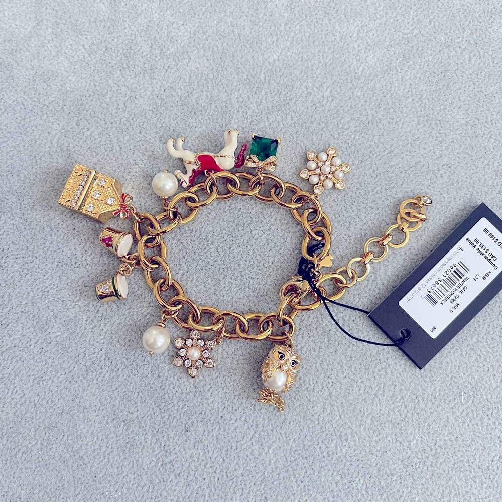 Amazing Kate Spade charm bracelet. Great for a gift. - Picture 4 of 4